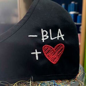 Mascarilla -BLA + AMOR